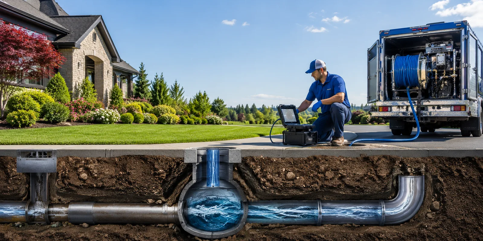 Drainage restoration information for Hanscom Afb, MA